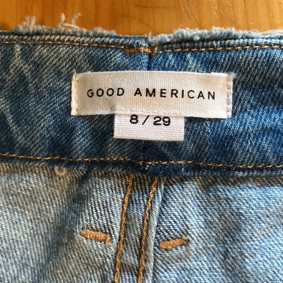 ✨BNWT: GOOD AMERICAN Women’s Good Boy Jeans- Size 8/29 - Picture 6 of 16